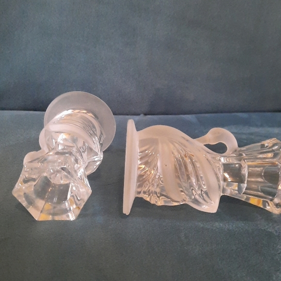 PartyLite White Candle Holders with Elegant Accents - Picture 4 of 11